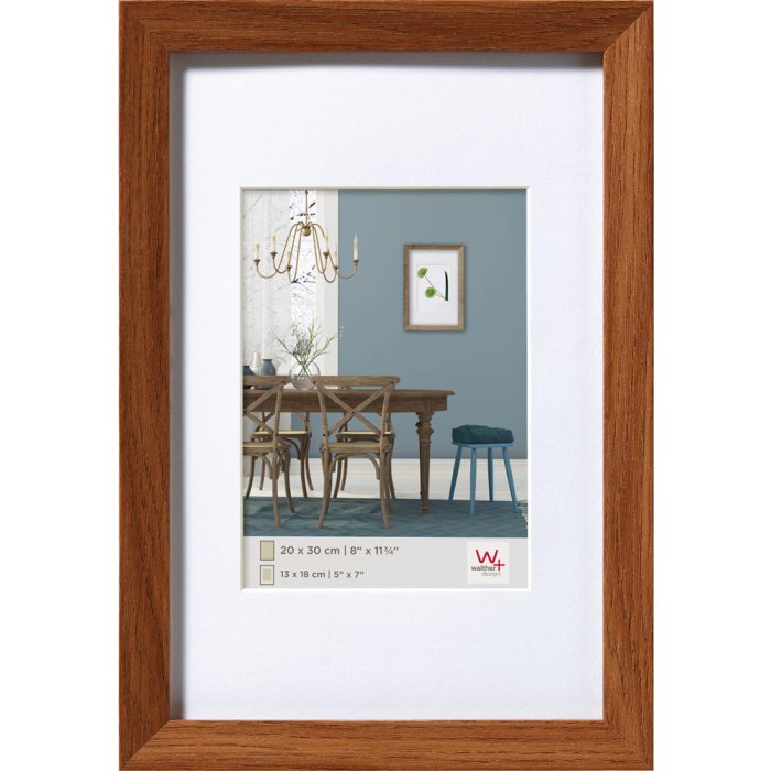 Fiorito wood frame 15x20 cm dark oak