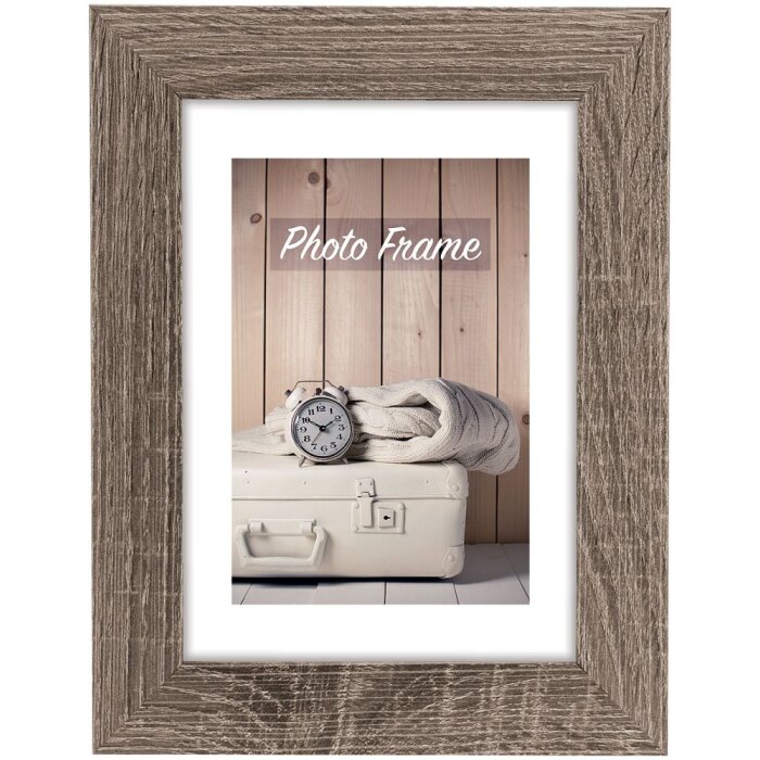 Nelson wooden frame 13x18 cm brown