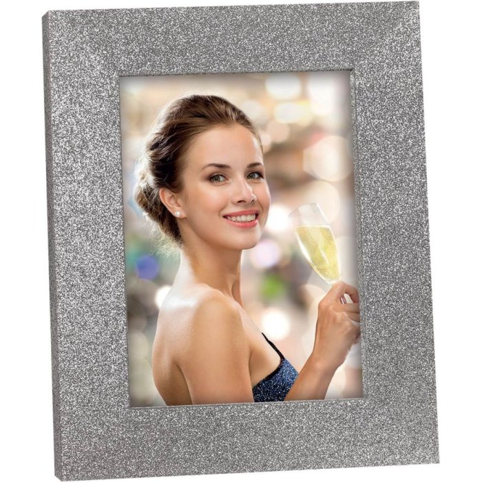 Broadway photo frame 10x15 cm silver