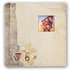 slip-in album Bogota brown 200 pictures 13x19 cm