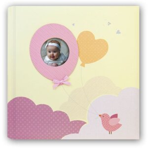 Baby Album Penelope pink 24x24 cm