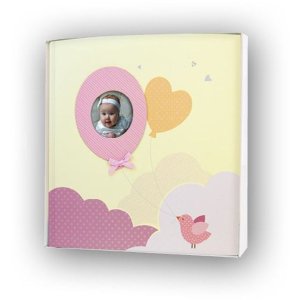 Baby Album Penelope pink 24x24 cm