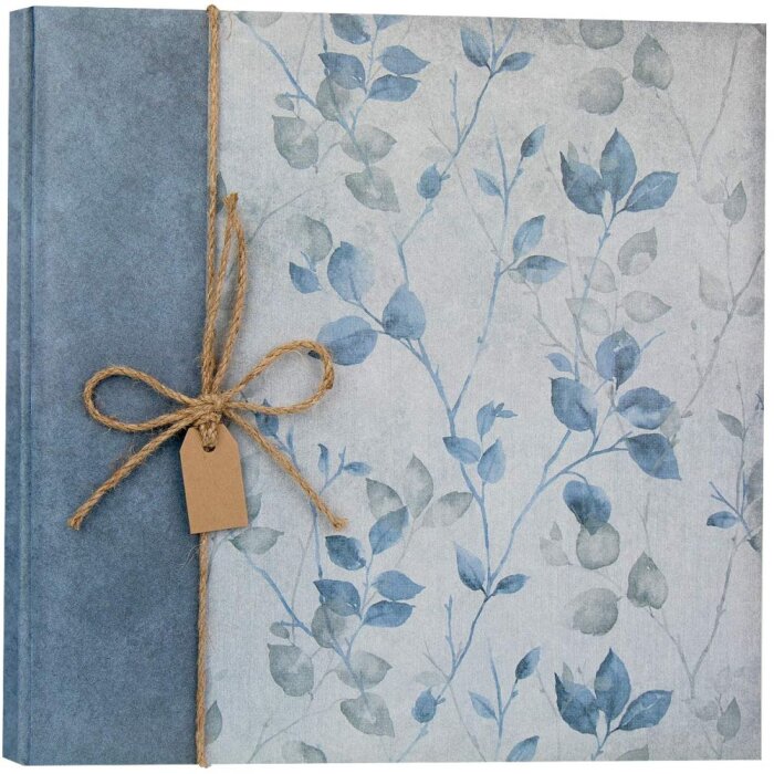 Photo album Garden blue 24x24 cm