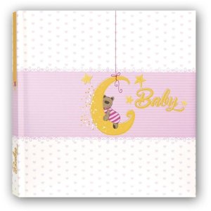 Baby album Mia 24x24 cm pink