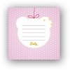 Baby album Mia 24x24 cm pink