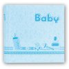 Baby album Bebe 24x24 cm blue