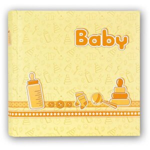 Baby album Bebe 24x24 cm orange