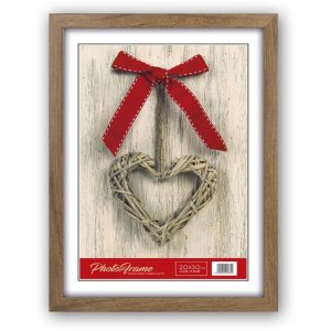 Wooden frame Basic M48 brown 13x18 cm