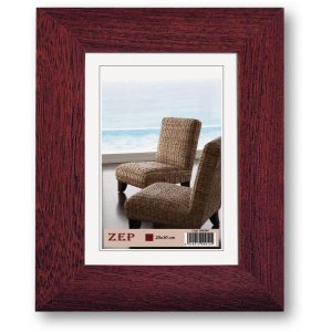 Wooden frame Basic M45 red 15x20 cm