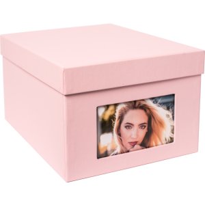 XL photo box Kandra 700 photos 13x18 cm flamingo