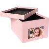 XL photo box Kandra 700 photos 13x18 cm flamingo