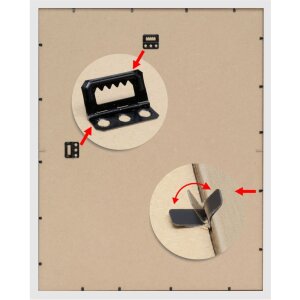 magnetic board silver S41VD1M resin