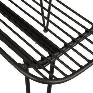 chair black 42x55x83 cm - iron