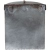 mailbox silver/grey 24x10x29 cm - 6Y2304 Clayre Eef