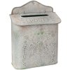 mailbox shabby grey 26x10x35 cm - 6Y2359 Clayre Eef