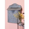 mailbox shabby grey 26x10x35 cm - 6Y2359 Clayre Eef