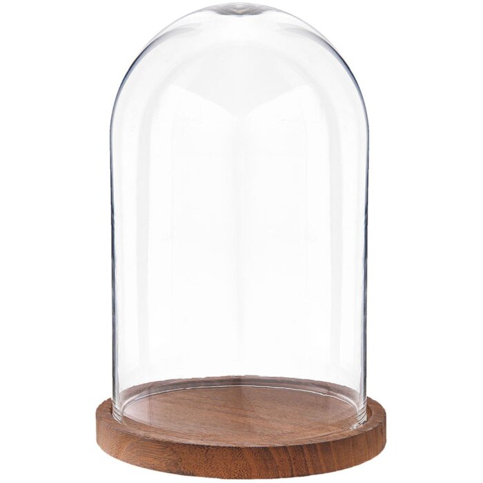 Clayre & Eef 6GL1945 glass bell Ø 17x25 cm