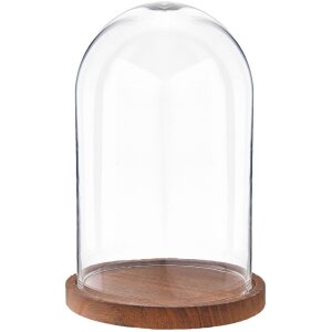 Clayre & Eef 6GL1945 glass bell Ø 17x25 cm