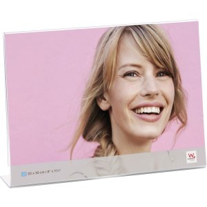 acrylic portrait frame 20x30 cm - horizontal format