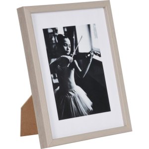 Viola wooden frame 10x15 cm beige