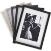 Viola wooden frame 10x15 cm dark gray