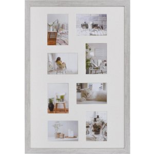 Photo gallery Modern 50x75 cm white 8 photos 13x18 cm