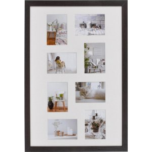 Photo gallery Modern 50x75 cm dark brown 8 photos 13x18 cm