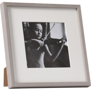 Viola wooden frame 20x20 cm beige