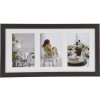 Photo gallery Modern 20x40 cm dark brown 3 photos 10x15 cm