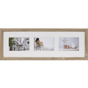 Photo gallery Modern 20x60 cm middle brown 3 photos 10x15 cm