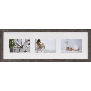 Photo gallery Modern 20x60 cm dark gray 3 photos 10x15 cm