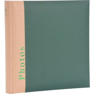 Henzo Jumbo Photo Album Chapter green 30x30 cm 100 white...