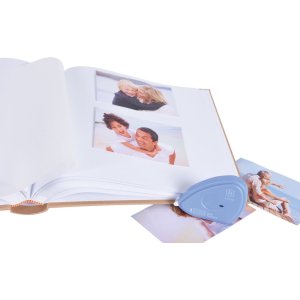 Henzo Jumbo Photo Album Chapter green 30x30 cm 100 white sides