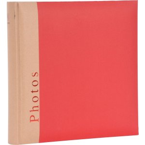 Henzo Jumbo Photo Album Chapter red 30x30 cm 100 white sides