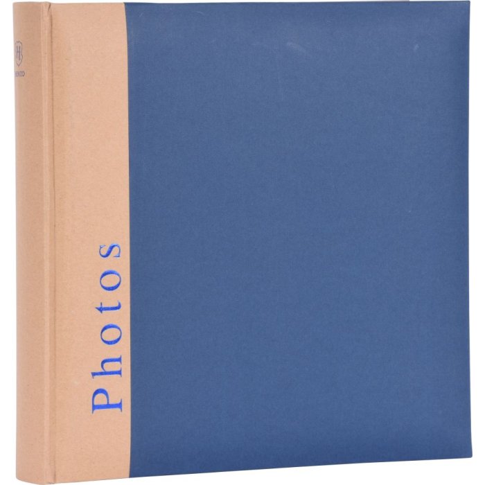 Henzo Jumbo Photo Album Chapter blue 30x30 cm 100 white sides