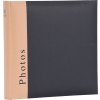 Henzo Jumbo Photo Album Chapter black 30x30 cm 100 white sides