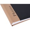 Henzo Jumbo Photo Album Chapter black 30x30 cm 100 white sides