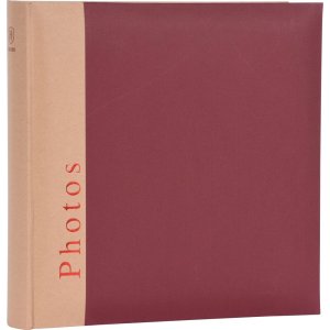 Henzo Jumbo Photo Album Chapter wine-red 30x30 cm 100...