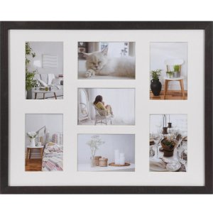 Photo gallery Modern 40x50 cm dark brown 7 photos 10x15 cm