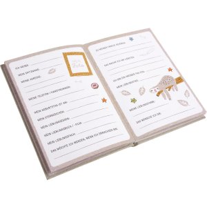 friend book Happylife Faultier A5 - 43 580 Goldbuch