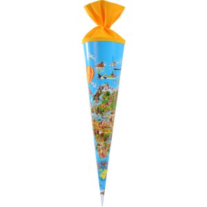 Goldbuch school cornet 70 cm World Map