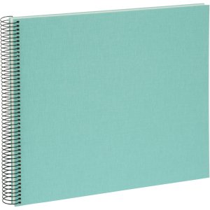 Goldbuch Spiral album Bella Vista aqua 35x30 cm 40 white...