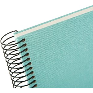 Goldbuch Spiral album Bella Vista aqua 35x30 cm 40 white sides