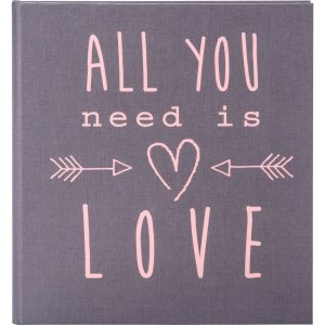 Wedding Diary All you need is love gray