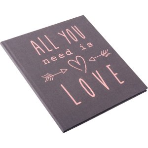 Wedding Diary All you need is love gray