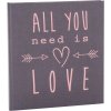 Wedding Diary All you need is love gray