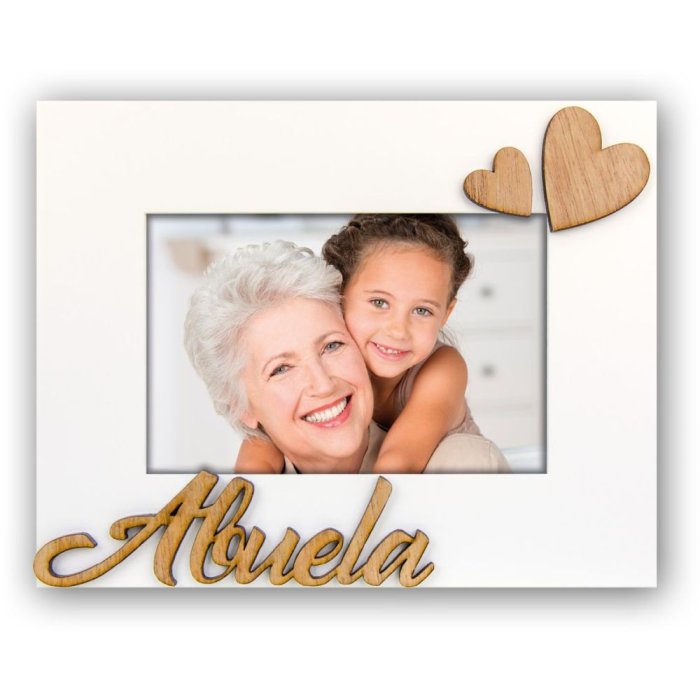 portrait frame ABUELA 10x15 cm