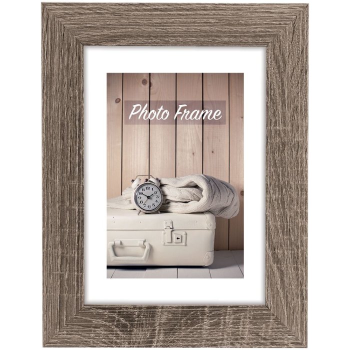 Nelson wooden frame 30x30 cm brown