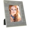 Lena wood photo frame 13x18 cm gray