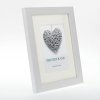 Wooden frame Regent 10x15 cm white